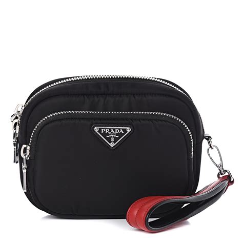 prada arm pouch|prada tejido wrist bag.